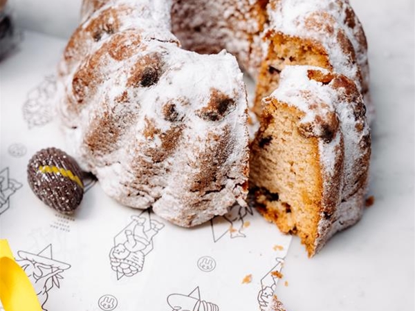 Tulband vruchten cake 16 cm